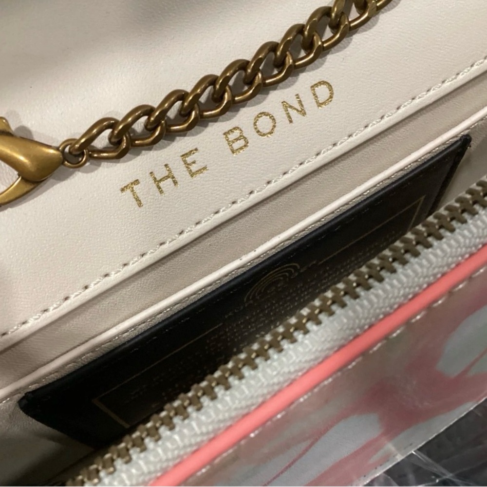 Kurt Geiger London Bond Top Handle Pink and Green Women's Bag NWT - Picture 10 of 12